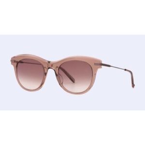Garrett Leight Andalusia Gradient Cat-Eye Sunglasses in Desert Rose